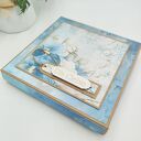 Elegancka kartka scrapbooking „Dla Ciebie” z pudełkiem na imieniny lub urodziny