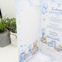 Kartka na Roczek dla chłopca z pudełkiem - DL handmade