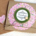 dziękuję: kartka handmade:: podziękowanie