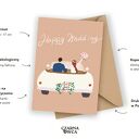 Kartka ślubna Happy Wedding dla Młodej Pary