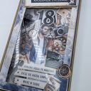 Kartka na 18 urodziny w pudełku z okienkiem - DL handmade