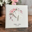 Elegancka kartka ślubna WP17 (14x14) z ozdobną kopertą - personalizowana