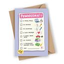 Kartka okolicznościowa - powodzenia