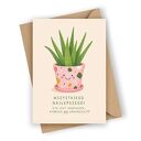 Kartka urodzinowa - wszystkiego najlepszego! (to jest kwiatuszek, którego nie