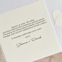 Personalizowana kartka na ślub w ozdobnej kopercie - wzór WA 23c