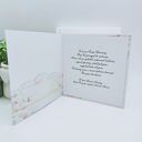 Pamiątka z okazji Chrztu Świętego - kartka scrapbooking 3D z pudełkiem (dla dziewczynki)