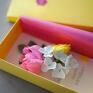 Karteczki 3D na urodziny - papier prezent kwiaty