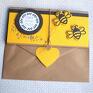 kartki: - kopertówka: pszczółki - urodziny