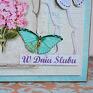 brązowe ślub kartka ślubna (1) elegancka scrapbooking