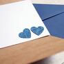 niesztampowe kartka kopertówka: ślubne życzenia ślub
