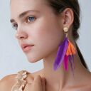 Ręcznie robione klipsy - pióra | lekkość, styl i oryginalność Szukasz wyjątkowej