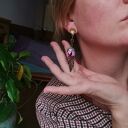 Klipsy lekkie boho polecam box x1