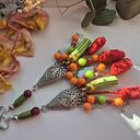 Klipsy: każdy w urnie wygląda chmurnie, klipsy wykonane w pojedynczym egzemplarzu polecam Box X1