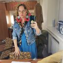 Kwiatowe długie klipsy boho w stylu Frida - lekkie i handmade