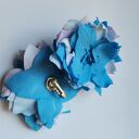 Klipsy kwiatowe lekkie etno boho - handmade (Box x1)