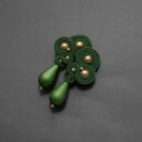 zielone klipsy sutasz