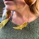 Klipsy długie pióra kolorowe bardzo stylowe polecam zwracają uwagę duże leciutkie cudne Box X1