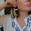 Klipsy etno boho orient box k1 z muszlami