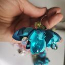 Klipsy etno boho szkiełka polecam