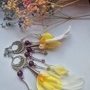 Klipsy wykonane w pojedynczym egzemplarzu duże i lekkie naprawdę zwracają uwagę trzeba lubić takie S