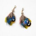 Klipsy leciutkie pióra