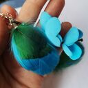 Klipsy kwiatowe lekkie etno boho lekkie, polecam