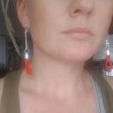 Klipsy Etno Boho Folk - lekkie i wiszące klipsy handmade