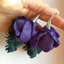Kwiatowe klipsy boho: lekkie, długie i bujne handmade