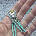 Klipsy niebiesko bordowe boho folk - lekkie i wygodne