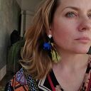 Kolorowe klipsy z piórami boho Frida - lekkie i długie, bez przekłuwania
