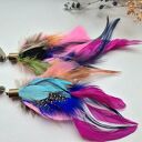 Klipsy kolorowe lekkie długie polecam