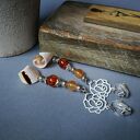 klipsy długie kolorowe boho folk - box r1