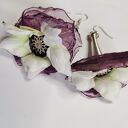 Kolczyki lekkie kwiaty box x1