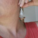 Klipsy orientalne boho box W1 w stylu Frida India - na klipsach