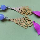 Klipsy etno boho orient box k1