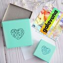 Śliczne klasyczne klipsy w krateczkę