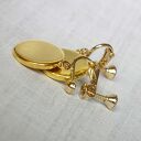 klipsy wiszące - turkusowa kropka