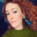 Klipsy Sonia - turkusowe jedwabne chwosty boho z kaboszonem
