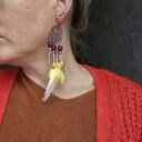 Klipsy wykonane w pojedynczym egzemplarzu duże i lekkie naprawdę zwracają uwagę trzeba lubić takie S