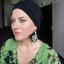 Klipsy duże, lekkie pióra w stylu boho - hand-made