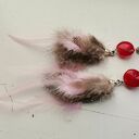 Klipsy pióra duże i lekkie, box x1