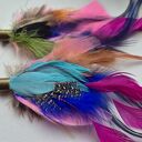 Klipsy kolorowe lekkie długie