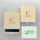 Śliczne wiszące klipsy z wzorem w cętki