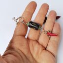 Klipsy boho z frędzlami Frida Folk Box X1 - ręcznie robione