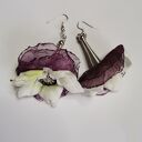 Kolczyki lekkie kwiaty, polecam box x1