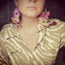 Kwiatowe klipsy boho Frida Kahlo - duże, bujne i kolorowe