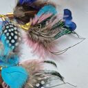 Klipsy pióra wykonane w pojedynczym egzemplarzu piękne polecam