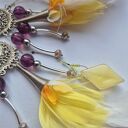 Klipsy wykonane w pojedynczym egzemplarzu duże i lekkie naprawdę zwracają uwagę trzeba lubić takie S