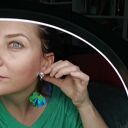Klipsy etno boho folk leciutkie