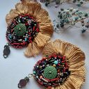 Klipsy tutalne szlaeństwo wykonane w pojedynczym egzemplarzu piękne polecam box x1